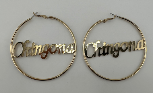 Big Hoop Earrings- CHINGONA