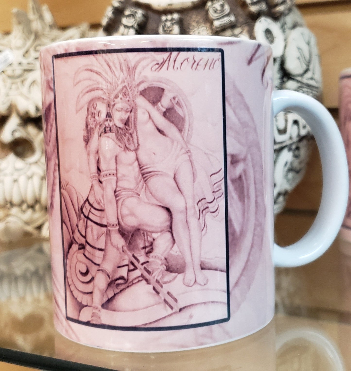 Aztec Tattoo Coffee Mug - Chicano Spot