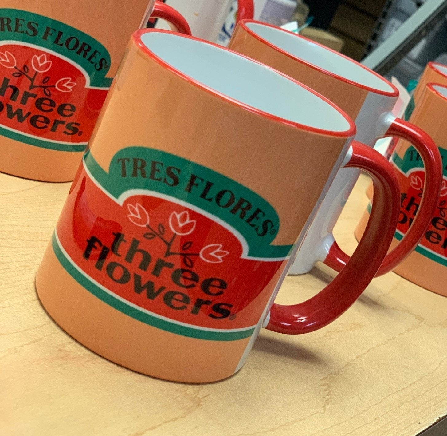 Tres Flores Coffee Mug - Chicano Spot