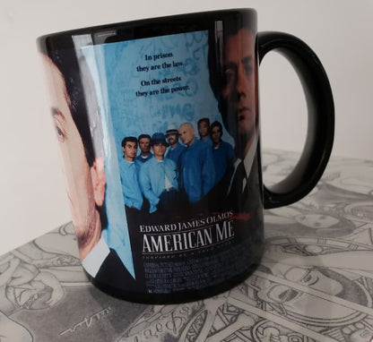 American Me Coffee Mug 11oz. on white mug - Chicano Spot