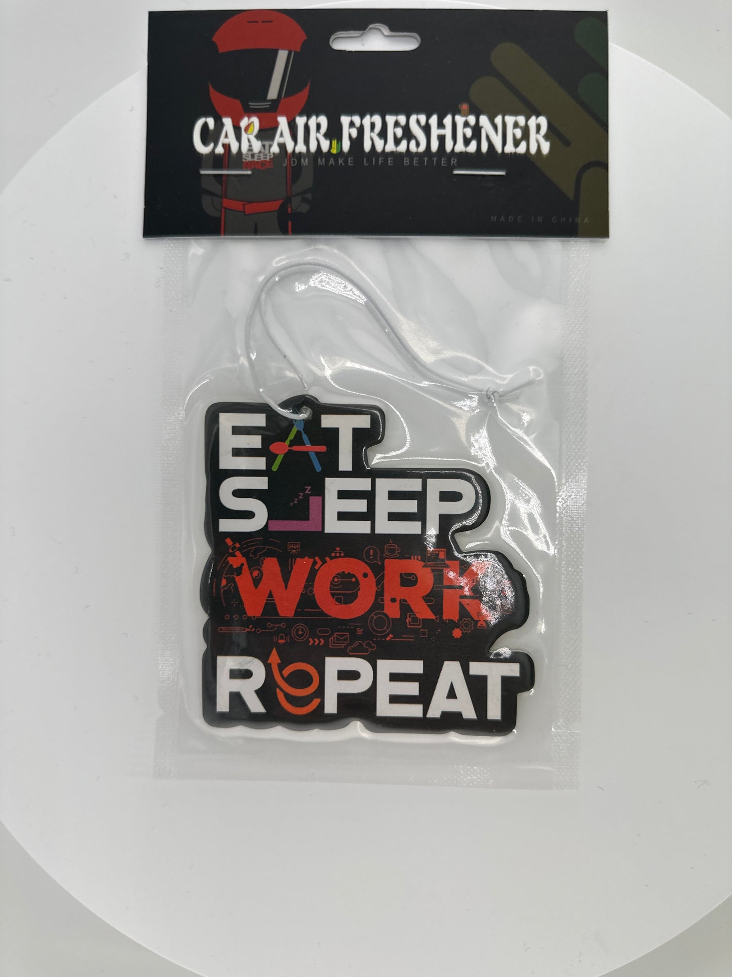 AF18 Eat Sleep Work Repeat Air freshener