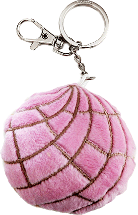 Pam Dulce Plush Concha Keychain - Chicano Spot