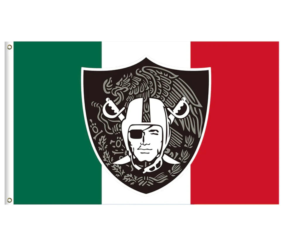 Mexican Raider Flag - Chicano Spot