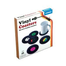 Vinyl Coasters -Set of 6