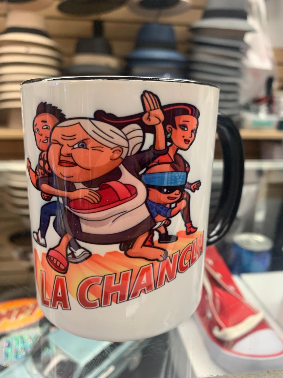 I survived la chancla Coffee Mug - Chicano Spot